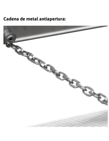 Taburete de doble subida TPAS3 3+3 Peldaños