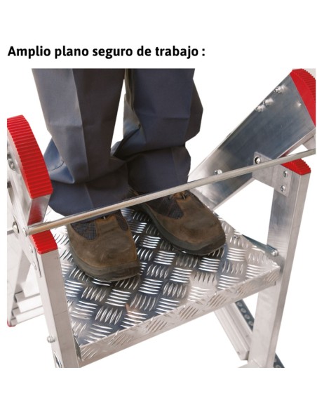 Taburete profesional para la industria CM3 3 Peldaños
