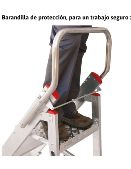 Taburete profesional para la industria CM3 3 Peldaños