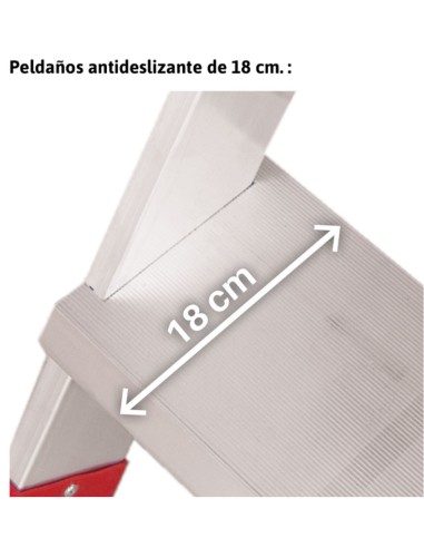 Taburete profesional para la industria CM3 3 Peldaños