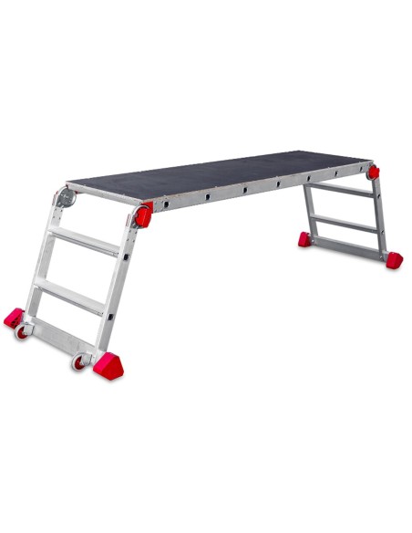 Plataforma de trabajo plegable para uso profesional PLA2 2 Peldaño