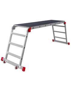 Plataforma de trabajo plegable para uso profesional PLA3 3 Peldaño