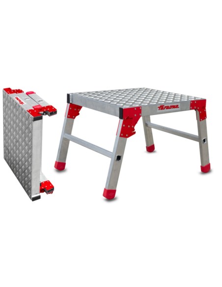 Plataforma de trabajo plegable para uso profesional PLAF 1 Peldaño
