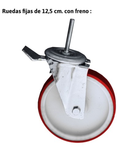 Andamio de aluminio con ruedas y plataforma de 160x80 cm  PACK-160-1-2.