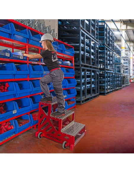 Taburete profesional para la industria SGAS04 4 Peldaños