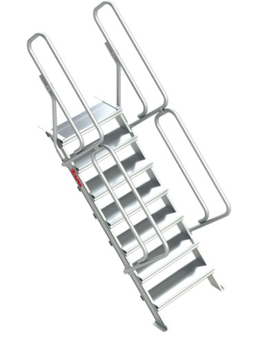 Escalera para entreplantas y altillos| Inclinación 45º GS45-07 7 Peldaños