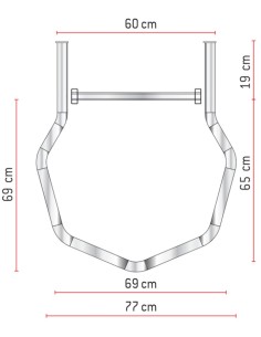 Escalera vertical de seguridad con jaula de protección SVS628 2