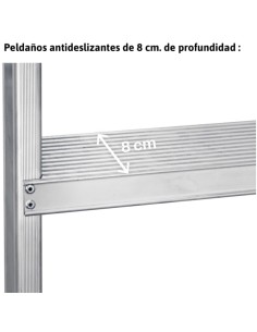 Banco agrícola de 3 patas  T705  5 Peldaños 2