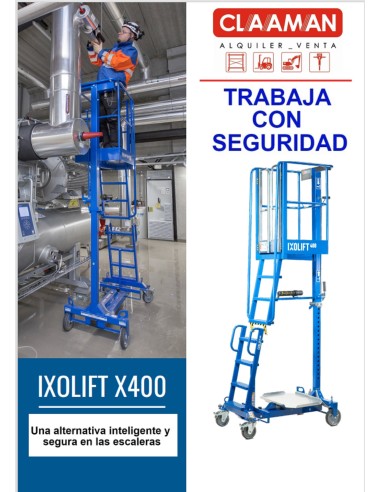 Plataforma de escalera movil IXOLIFT  400WS