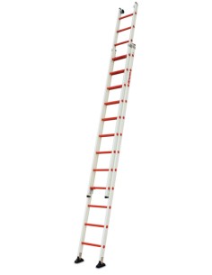 Escalera extensible de 2 tramos de fibra de vidrio 14+14 Peldaños