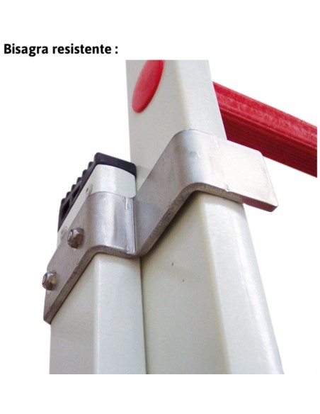 Escalera extensible de 2 tramos de fibra de vidrio 14+14 Peldaños