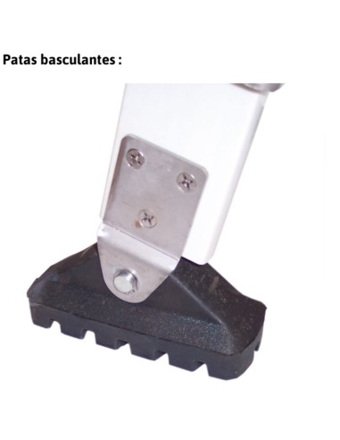 Escalera extensible de 2 tramos de fibra de vidrio 16+16 Peldaños