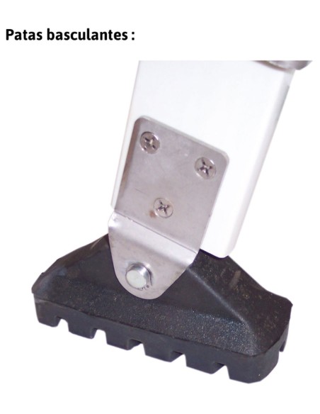 Escalera de fibra de vidrio extensible con rueda 2TFV-350/EC