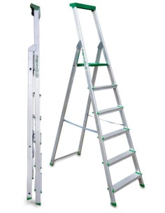 Escalera de tijera para uso doméstico ES-DOM6 6 Peldaños