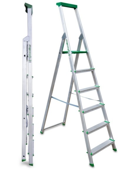 Escalera de tijera para uso doméstico ES-DOM6 6 Peldaños