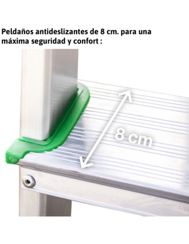 Escalera de tijera para uso doméstico ES-DOM7 7 Peldaños