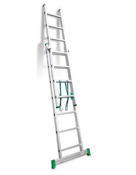 Escalera de bricolaje de 2 tramos ES-DOBLE7  7+7 Peldaños