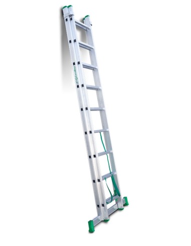 Escalera de bricolaje de 2 tramos ES-DOBLE9  9+9 Peldaños