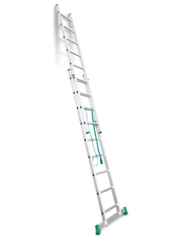 Escalera de bricolaje de 2 tramos ES-DOBLE9  9+9 Peldaños