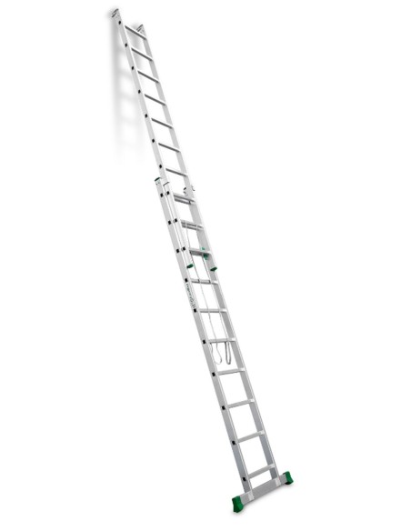 Escalera de bricolaje de 2 tramos ES-DOBLE10   10+10 Peldaños