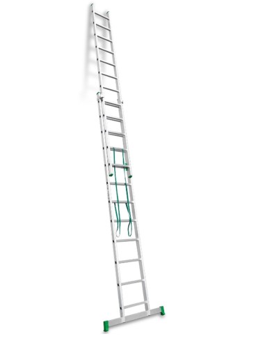 Escalera de bricolaje de 2 tramos ES-DOBLE12   12+12 Peldaños