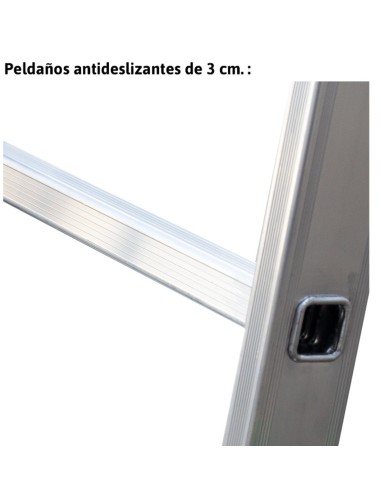 Escalera multiusos de 3 tramos   7+7+7   ES-TRIPLE7
