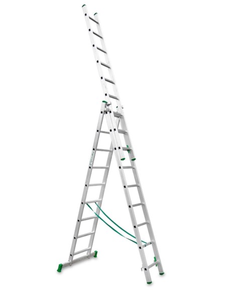Escalera multiusos de 3 tramos 9+9+9 ES-TRIPLE9