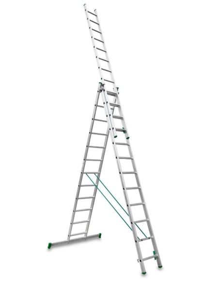 Escalera multiusos de 3 tramos 12+12+12 ES-TRIPLE12