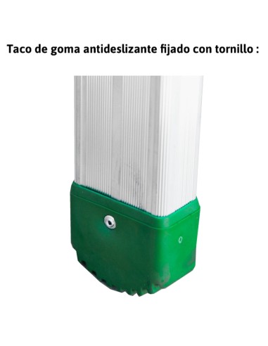 Escalera telescópica multiusos de uso doméstico  6+6 Peldaños   ES-TELE3X4