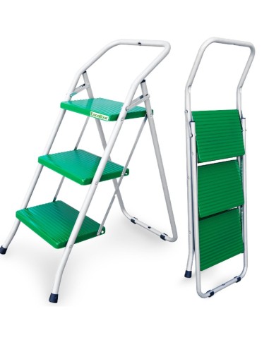 Taburete en acero de uso doméstico 3 Peldaños ES-TAB-3