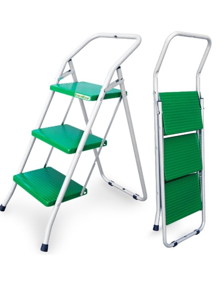 Taburete en acero de uso doméstico 3 Peldaños ES-TAB-3