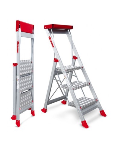 Taburete de alta seguridad en aluminio SGP2 2 Peldaños