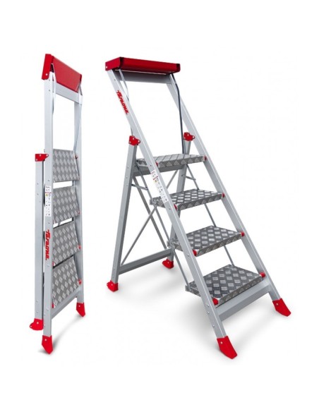 Taburete de alta seguridad en aluminio SGP2 2 Peldaños