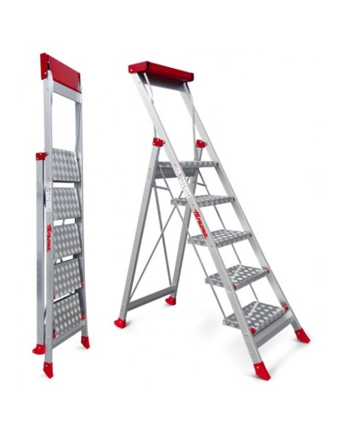 Taburete de alta seguridad en aluminio SGP2 2 Peldaños