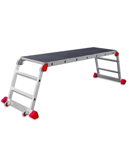 Plataforma de trabajo plegable para uso profesional  PLA1  1 Peldaño