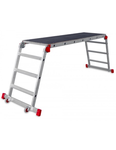 Plataforma de trabajo plegable para uso profesional  PLA1  1 Peldaño