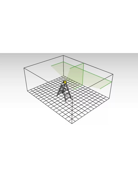 Láser de líneas verdes en cruz LAX 50 G