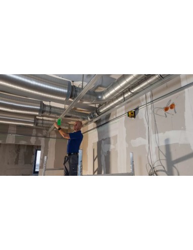 Láser de líneas verdes en cruz y plomada LAX 300 G + Trípode ST-K-S