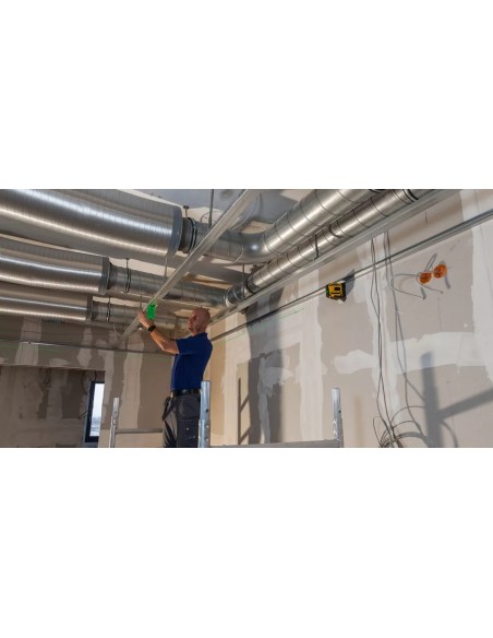 Láser de líneas verdes en cruz y plomada LAX 300 G + Trípode ST-K-S