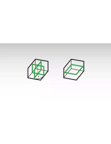 Láser multi-línea LAX 600 G, sistema de 12 V + 1 batería recargable