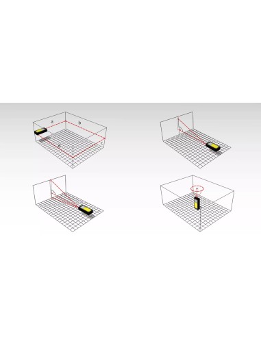 Medidor de distancia láser LD 520