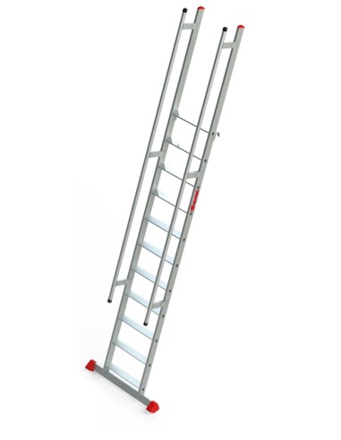 Escalera de apoyo con ganchos para entreplantas y altillos  SAS