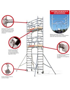Andamio individual 75 x 105 Top System 2
