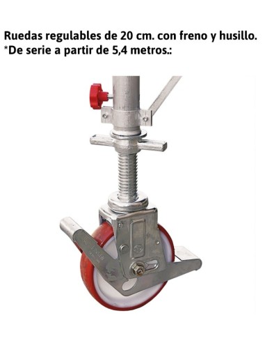 Andamio individual 75 x 105 Top System