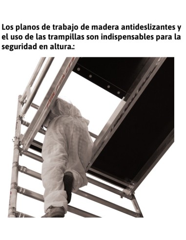 Andamio individual 75 x 245 Cm Top System