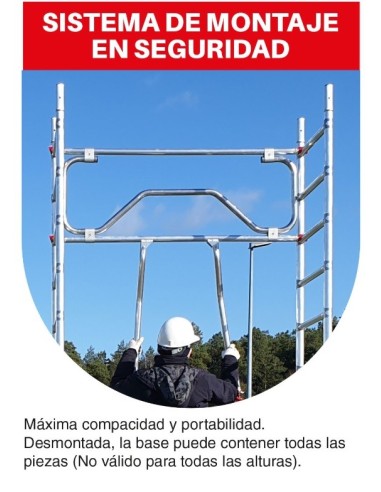 Andamio individual 75 x 105 Cm Top System