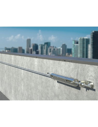 Línea Vida Cubiertas Metal, Hormigón, Madera