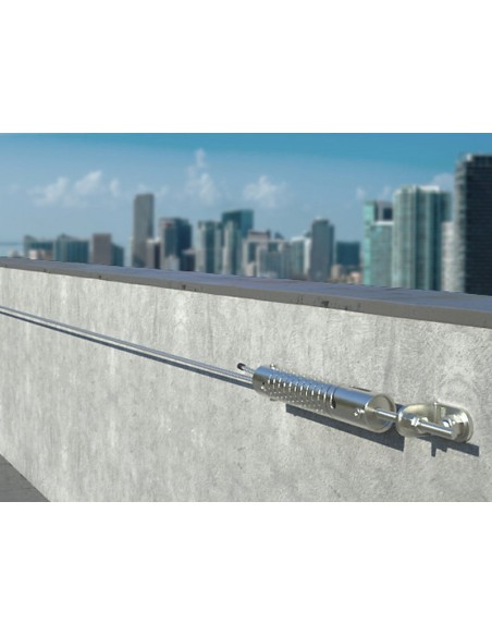 Línea Vida Cubiertas Metal, Hormigón, Madera