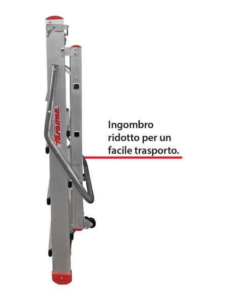 Taburete profesional para la industria CM2 2 Peldaños