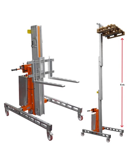 Elevador Material Con Batería 200 kg